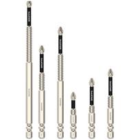 6Pcs K5 Screwdriver Bit Hex Shank Impact Electric Drill Bit Set Screw Drill Head Power Tools Drill Attachment Part