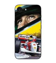 Maniacase Case For Iphone 16E F1 Ayrton Senna Mclaren Legend Formula 1 juoda
