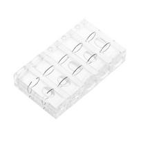 5 dalių mini burbuliukinis gulsčiukas Mini burbuliukinis gulsčiukas Gulsčiuko liniuotė Namų biuro gulsčiuko prietaisas G5AB white