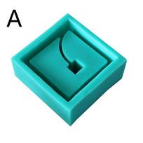 commodity Silica Gel Silicone Mold Cement Succulent Flower Pots Inside The Semi Circular Combination Square A