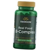 Vitamins of group B, Real Food B-Complex, Swanson 60vegcaps (36280050) 60vcaps