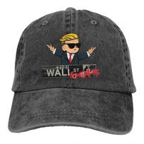 Unisex Adult Cowboy Hat Wall Street Bets Adjustable Baseball Caps Trucker Cap Retro Denim Hats Dad Hat Adjustable rožinė