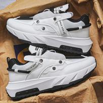 Classic luxury men's shoes fashion trend Hong Kong style sports shoes thick sole height increasing trend versatile casual shoes 39