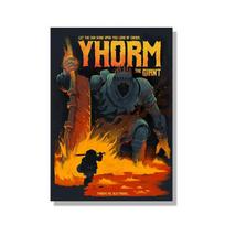 Cartoon Dark Souls Game Music Posters YHORM THE GIANT Canvas Painting THE ABYSSWALKER Wall Art HD Picture Living Room Home Decor 21cm×30cm NoFrame black