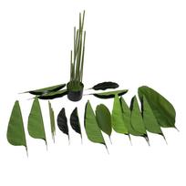 Artificial Bird of Paradise Tree for Home Decor Faux Floor Plant Banana Leaf Tropical Tree with Pot 180cm / 70.9in