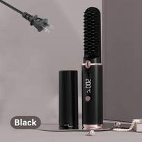 Heating comb straightener Negative Ion Straightening Without Damaging Hair Temperature Display Anti Scalding Portable Hair Tools