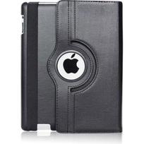 360 Rotating Case Black for Apple iPad 6th Generation - 5th Generation - Protective Case Cover with Elastic Closure Phonillico® juoda
