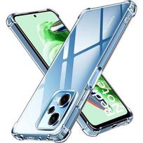 Case for Xiaomi Redmi Note 12 5G - Shockproof Protective TPU Soft Transparent Phonillico® skaidri