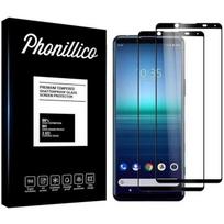 Tempered Glass for Sony Xperia 5 II [Pack 2] Phonillico® juoda