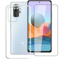 Case for Xiaomi Redmi Note 10 Pro - Xiaomi - Flexible TPU - Transparent - Tempered Glass - Lightweight protection