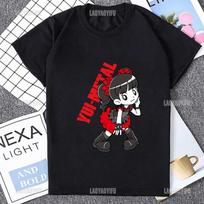 BABYMETAL Rokas Grupė Animacinis Atspaudas Marškinėliai Kasdieniai Laisvi Harajuku Waifu Marškinėliai Gatvės Mada Moteriški Marškinėliai Korėjos Stiliaus Marškinėliai 4XL