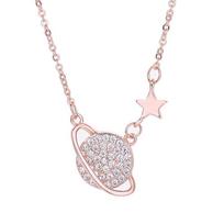 Necklace Female Planet Collarbone Jewelry Design Sense Ins Jewelry