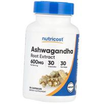 Ashwagandha Root Extract 600, Nutricost (71647002) 30caps