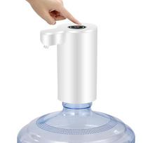 Electric Household Water Dispenser for Large Bottles white