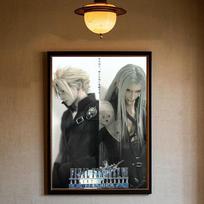 Vaizdo žaidimai Final F-Fantasy Plakatas HD menas lipnus prie sienos atsparus vandeniui namų svetainė miegamasis baras estetiškas dekoras 40cm×60cm NoFrame black