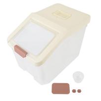 Rice Storage Container Airtight Flour Storage Bin Cereal Dry Food Storage Container for Kitchen 20kg