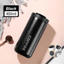 400 ml nerūdijančio plieno kavos termoso butelis terminis puodelis, nepralaidus automobilio vakuuminės kolbos kavos puodelis kelioniniai nešiojamieji izoliuoti buteliai <500ml