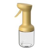 280/500ml Aliejaus dozatoriaus butelis Skaidrus korpusas Sandarus dizainas Aliejaus purškiklis Aliejaus dozavimo įrankis Virtuvės įrankis 450ML geltona