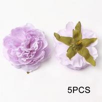 Bulk Artificial Flowers Head For Wedding Home Decor DIY Purple Flowers For Decoration Birthday Party Christmas Autumn Decoration