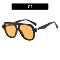 Women's sunglasses, fashionable large-frame sunglasses, aviator sunglasses.