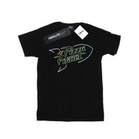 Disney Mens Toy Story Neon Pizza Planet T-Shirt XL juoda