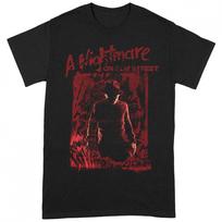 Nightmare On Elm Street Unisex Adult Freddy Krueger T-Shirt XXL juoda/raudona