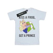 Disney Mens The Muppets Kiss A Frog T-Shirt S balta