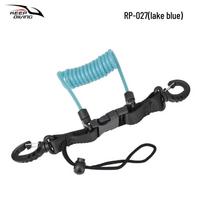 Diving Camera Retractable Lanyard with TPU Spring Steel Wire & Quick Release Buckles One Size ežero mėlyna spalva