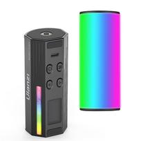 Mini magnetinis RGB vamzdinis šviestuvas LED vaizdo šviestuvas 2500K-9000K pritemdomas 20 apšvietimo efektų