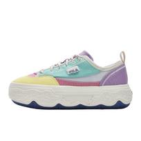 Fila Rock Patogūs Laisvalaikio Žemi Drobės Batai Moteriški Kedai Geltoni Mėlyni F12W421301FBG 37.5
