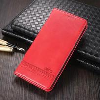 For iPhone 16e Luxury Leather Case Retro Flip Magnet Auto Closed Premium Full Cover For iPhone 16 e iPhone16e Funda Phone Bags For iPhone 16e raudona