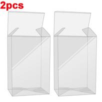 2pcs Clear View Gamepad Display Box Universal Fit Gamepad Storage Box for PS5/Xbox 2pcs