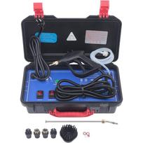 3000W Portable High Temperature Steam Cleaner Cleaning Machine 220 V Steam Temperature: 100-130 ° for Car Household 220 V blue