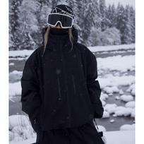 Xuebit Unisex 3L vandeniui atsparus snieglentės striukės ir slidinėjimo kelnių komplektas L gray