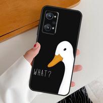 Cartoon Funny Goose For Realme GT7 GT6 15 Pro 10 11 12 13 14 Pro Plus C65 C63 C61 C55 C51 C53 C35 C75 C67 Case Realme C63 4G white
