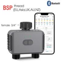 Tuya Smart 2-Outlet Water Timer Automatic Garden Irrigation System Alexa Google Support