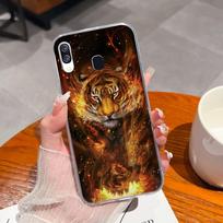 For Samsung Galaxy A40 A41 Phone Case Simple Creative Clear Back Cover For Samsung A 40 A 41 Soft TPU Silicone Anti Drop Fundas Samsung Galaxy A41 black