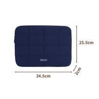 Cloud 15.6-Inch Laptop Sleeve with Inner Storage for Business Travel, Fits 14-Inch Laptops blue
