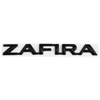 Automobilio 3D Metalinės Raidės Žodžiai Logotipo Lipdukai Opel ZAFIRA Automobilio Galinės Bagažinės Raidės Emblema Ženkliukas Dekoratyviniai Lipdukai juoda