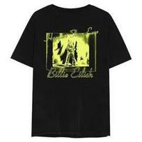 Men's Billie Eilish Happier Than Ever T-shirt X-Large Black XXXL yellow
