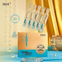 HIH Anti-Aging Peptide Collagen Stick: Moisturizing, Anti-Wrinkle, Firming Face Essence, 2ml x 10 Sticks. Standard Size beige