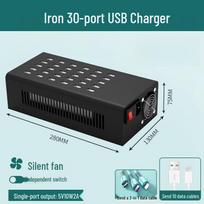 Gangwo 30-Port 300W USB Charging Station
