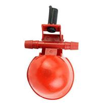 5 Pcs Poultry Chicken Duck Feeder Automatic Water Drinking Cup Bowl Fowl Drink One Size red