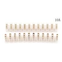 2 vnt Sraigtinis gnybtas Barjerinė jungtis Elektros laido jungtis 12 padėtis 10A/20A/30A/3A/6A Barri 10A