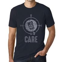 Vyriškas Vintažinis Marškinėliai Grafinis T-shirt Nėra Netinkamo Būdo Priežiūra Laivyno XS bedugnė