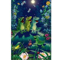 Full 5D Diy Diamond Painting Frog party Embroidery Cross Stitch Home Decor Handmade Gift 25x30cm