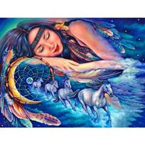 5D DIY Diamond Painting Cross Stitch Sleeping Beauty Diamond Embroidery Home Decoration Diamond Unique Gift Full Round 20X30CM