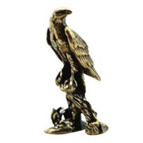 Wear-resistance Lightweight Pretty No Odor DIY Craft Eagle Figurine Statue Bronze Color black