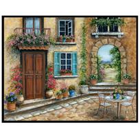5D deimantinė tapyba „Pasidaryk pats“ miesto pastatas, pilna deimantų, rankų darbo deimantais siuvinėtas mozaikos raštas, namų svetainės dekoracija, dovana 40X30cm