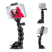16cm/6.3in Flexible Suction Cup Mount Windshield Suction Cup Phone Mount 360° Rotatable 1/4 Inch juoda